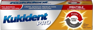 Kukident Pro Plus Firmeza Al Masticar Sin Sabor 40g