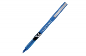 Pilot V5 Hi-Tecpoint Fine Color Azul Caja de 12 Unidades.