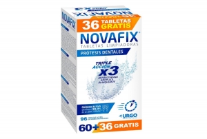Novafix Tabletas Limpiadoras 60+36 Gratis