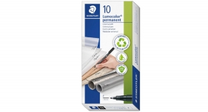 Caja De 10 Rotuladores Rotuladores Lumocolor Permanente Steadtler Punta Fina Trazado 0,6 mm 318-9