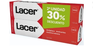Lacer Multiprotecci�n Pasta Dentifrica Pack 2x125ml.