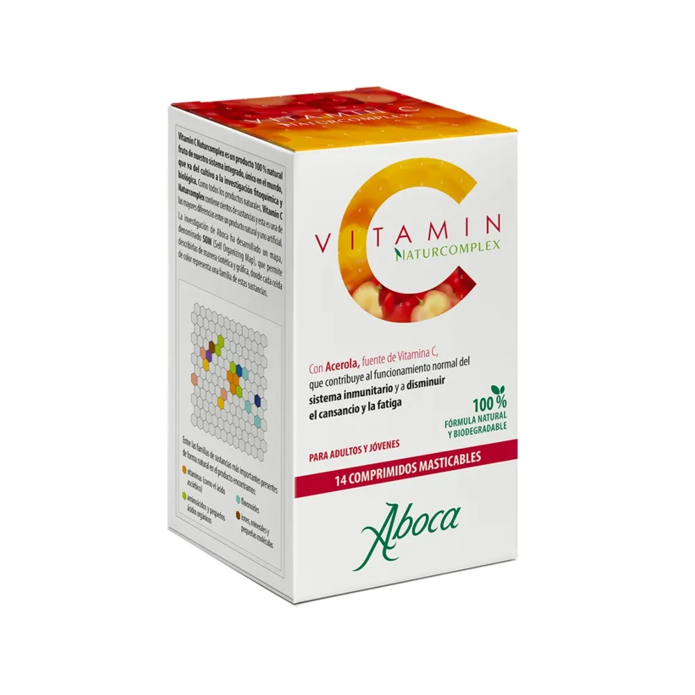 Vitamin C Naturcomplex 14 Comprimidos Masticables