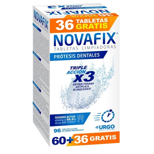 Novafix Tabletas Antibacterianas 96 Unidades