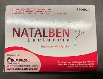 Natalben lactancia